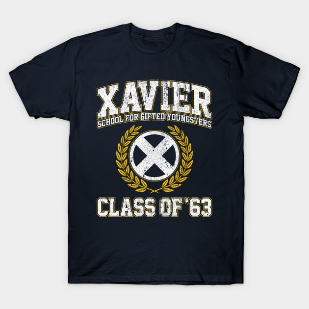 Xavier Class of 63 T-Shirt by huckblade